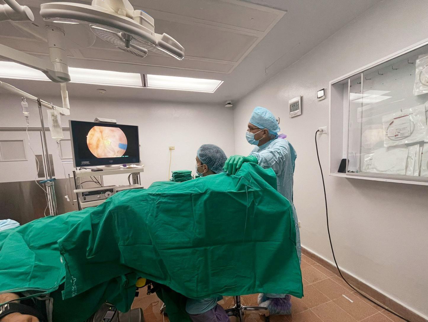 Hospital Paitilla utiliza Láser de Thulium para tratar la próstata